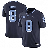 North Carolina Tar Heels 8 T.J. Logan Black College Football Jersey Dzhi,baseball caps,new era cap wholesale,wholesale hats